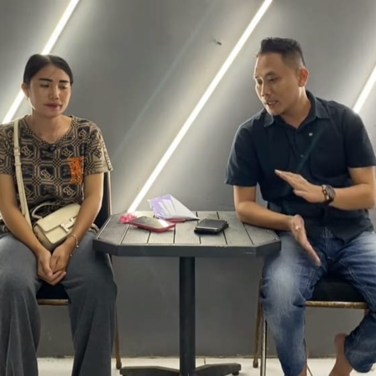 Sekda DPD Grib Jaya Provinsi Lampung Herman Menaggapi Kerja Acong Untuk Korban Terkait Kehilangn Motor di RM.Ikan Bakar Bekre