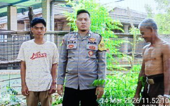 Bhabinkamtibmas Polsek Rambutan Gerakan Warga Desa Plaju Untuk Melaksanakan Program P2B