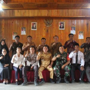 Polsek Seruyan Tengah Hadiri Pelantikan BPD Sukamandang dan Bukit Buluh.