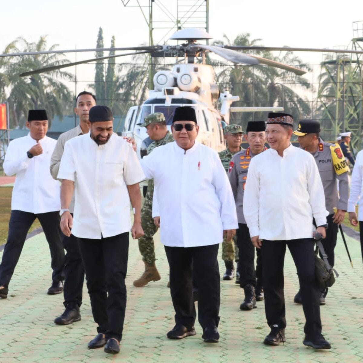 Kasatgas PRR Dampingi Presiden Prabowo Rayakan Idulfitri Bersama Masyarakat di Aceh Tamiang