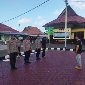 Siaga 24 Jam,Personel Polres Seruyan Patroli Objek Vital dan Jalur Kota.