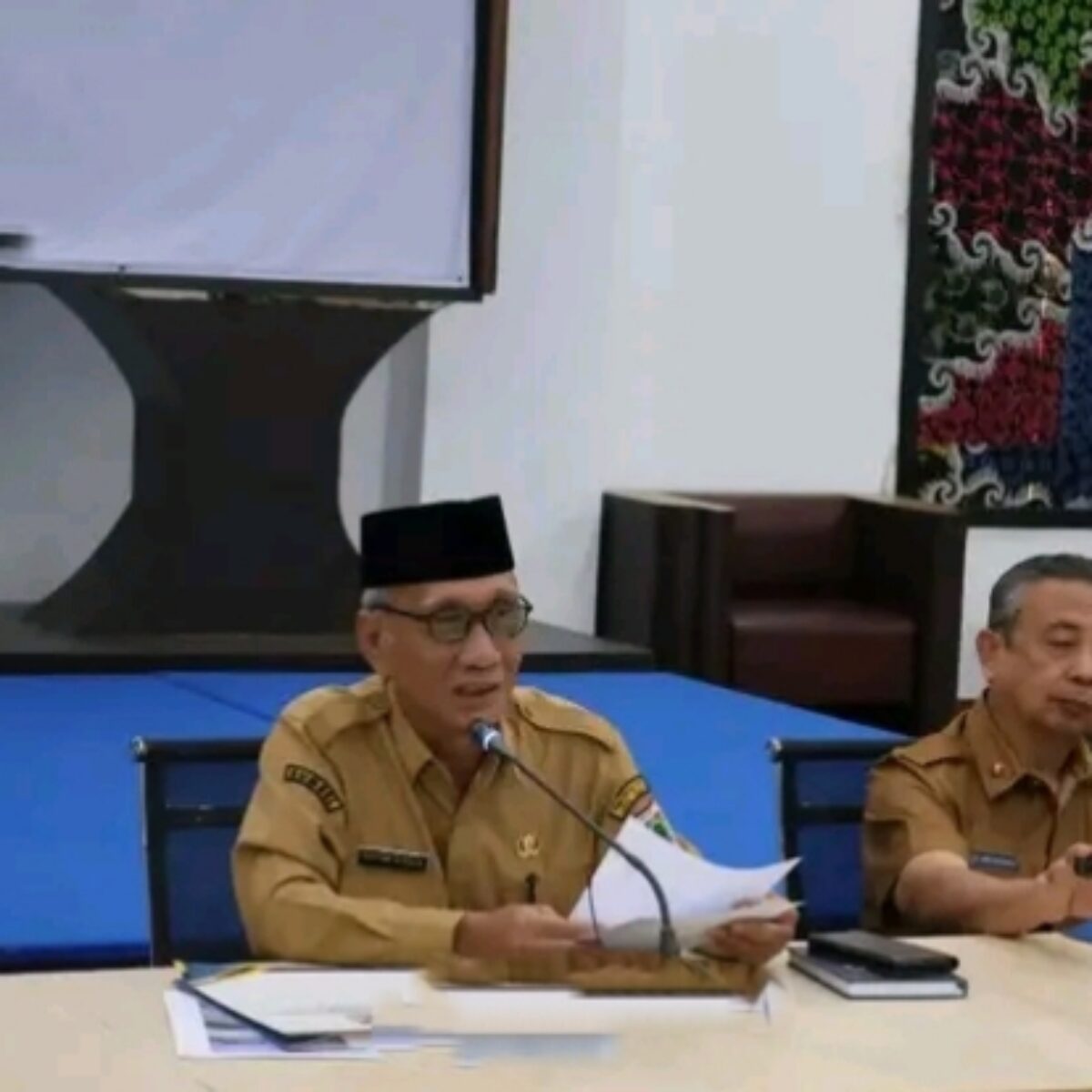Wawako Pimpin Rapat Persiapan MTQ XVIII Kota Lubuk Linggau 2026