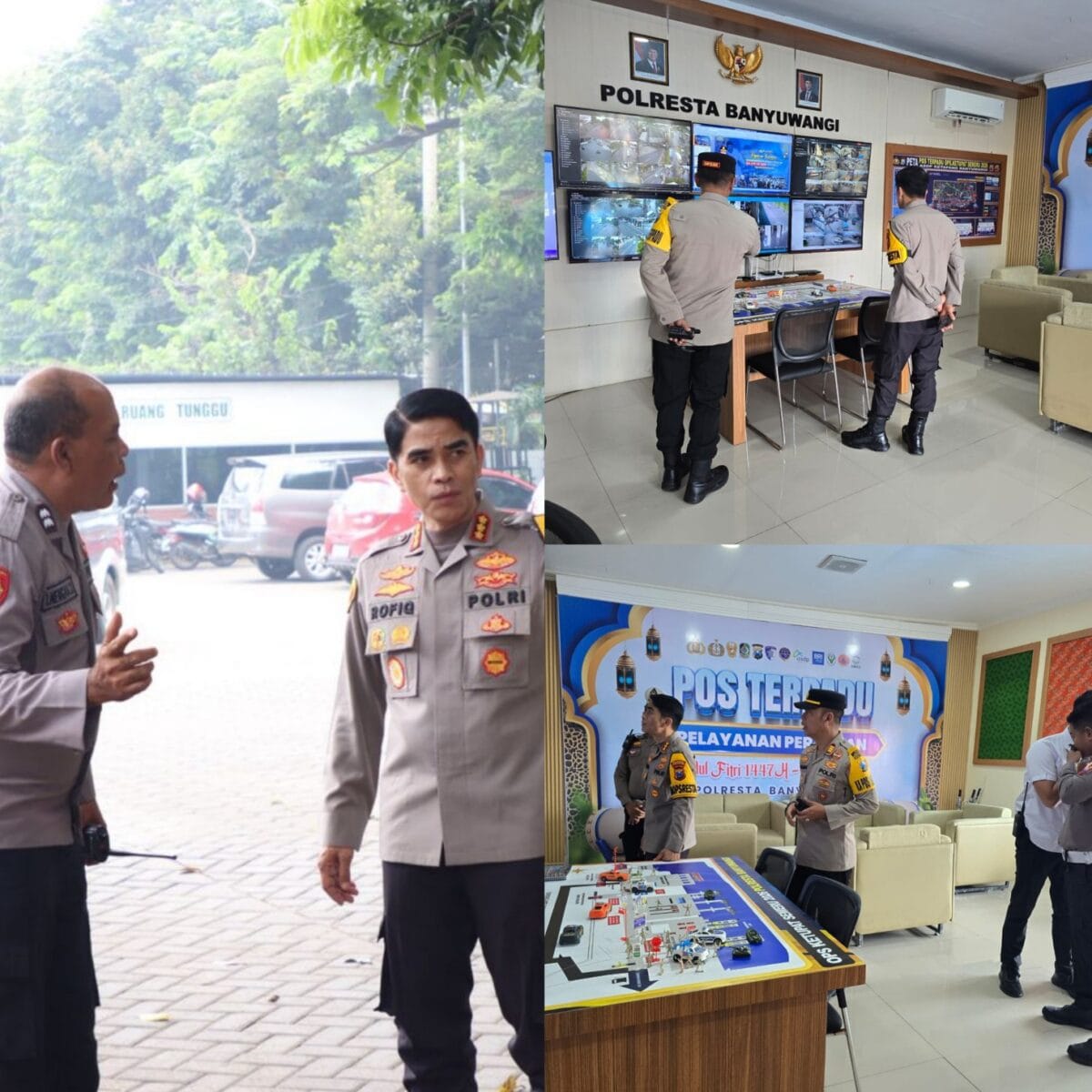 Kapolresta Banyuwangi Tinjau Arus Lalu Lintas di ASDP Ketapang, Pastikan Jalur Jawa-Bali Tetap Lancar