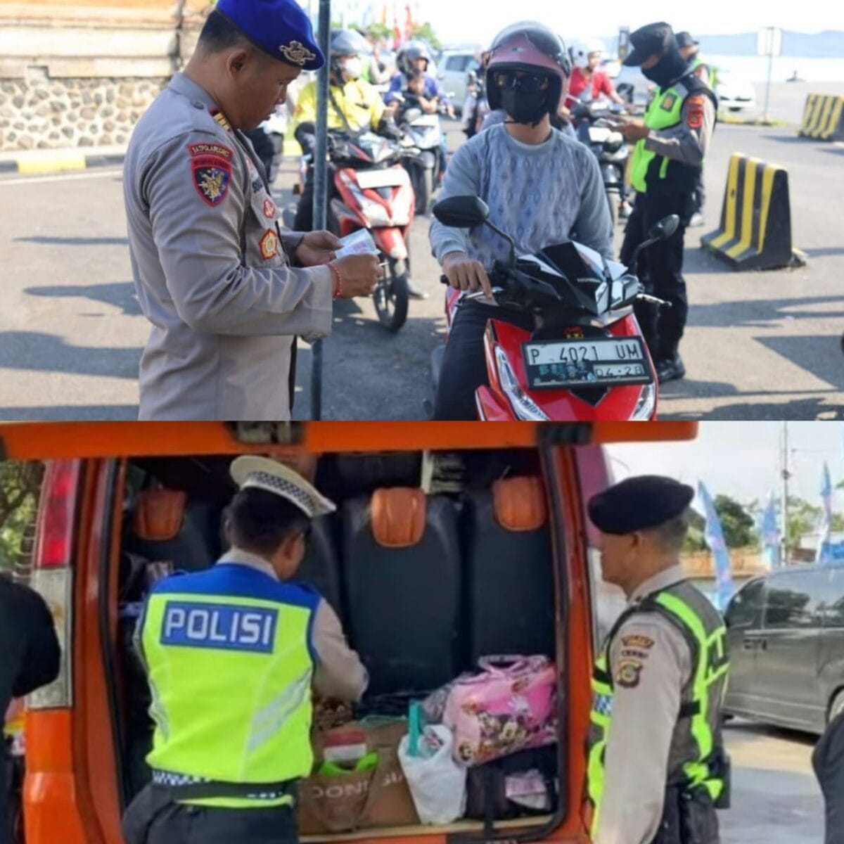 Polres Jembrana Perketat Pengawasan Pelabuhan Gilimanuk Jelang Puncak Arus Balik Lebaran 2026