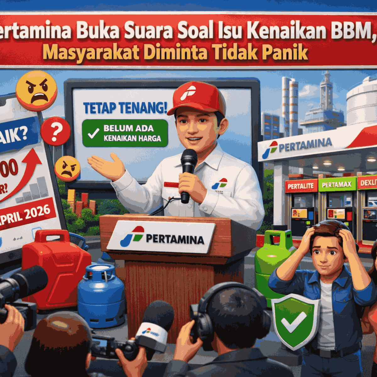 Pertamina Buka Suara Soal Isu Kenaikan BBM, Masyarakat Diminta Tidak Panik