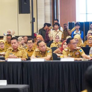 Pj Sekda Ogan Ilir Hadiri Rapat Koordinasi TPID dan TP2DD se-Sumatera Selatan