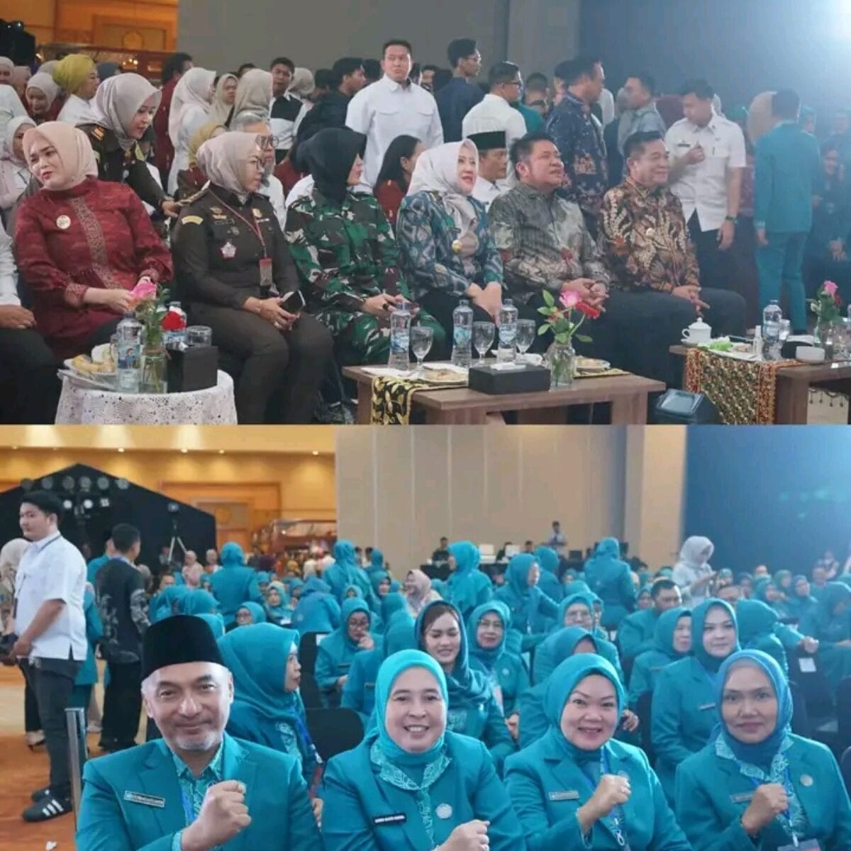 Bupati Musi Rawas Hj Ratna Machmud menghadiri pembukaan Peringatan Hari Kesatuan Gerak (HKG) PKK ke-54