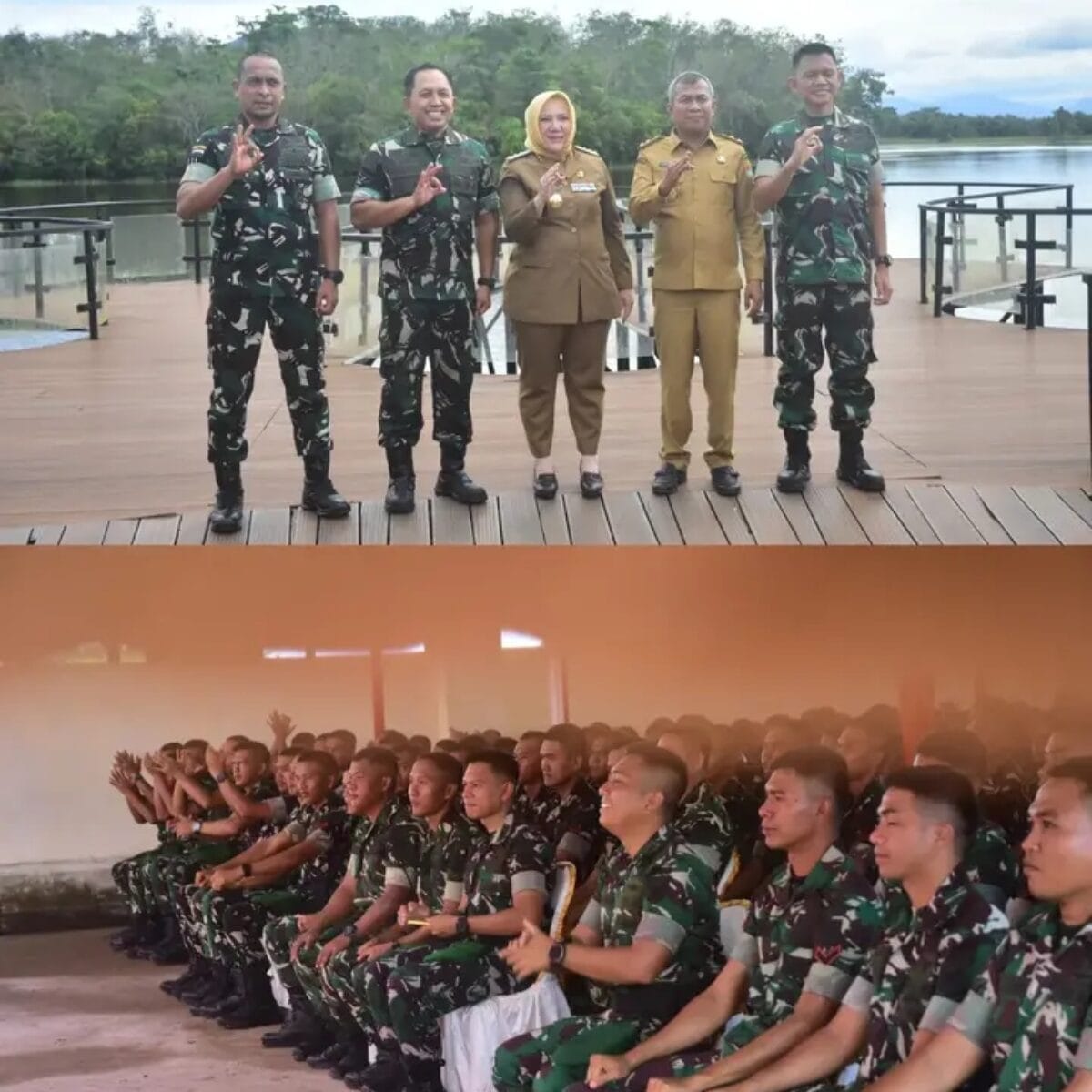 Kunjungan kerja turut dihadiri oleh Bupati Musi Rawas, Wakil Bupati Musi Rawas, H Suprayitno. Dandim 0406 Letkol Inf Danny Steven Surbakti, S.A.P., M.M.