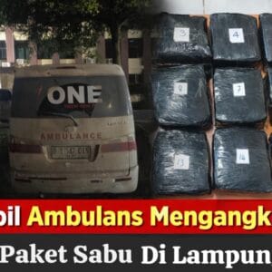 Bravo Polda Lampung : berhasil ungkap penyelundupan 15,7 kilogram sabu di Pelabuhan Bakauheni