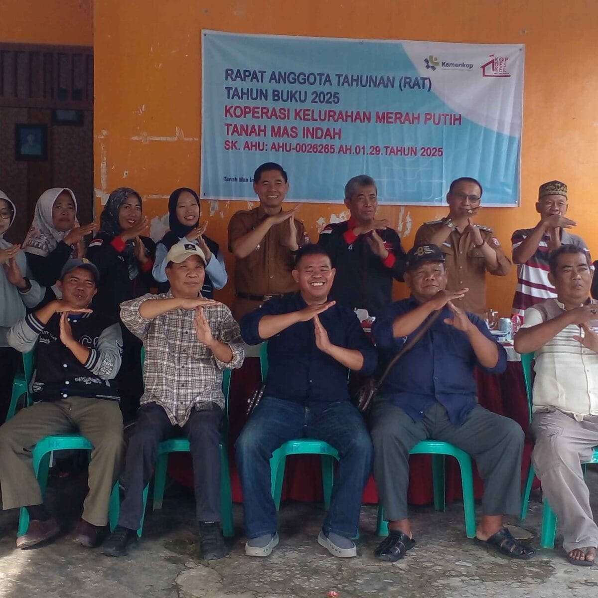 RAT Tahun Buku 2025, Koperasi Kelurahan Merah Putih Tanah Mas Indah Perkuat Transparansi dan Kebersamaan Anggota