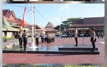 Polres Seruyan Gelar Upacara Hari Kesadaran Nasional,Kapolres: Jaga Profesionalitas dan Moralitas.