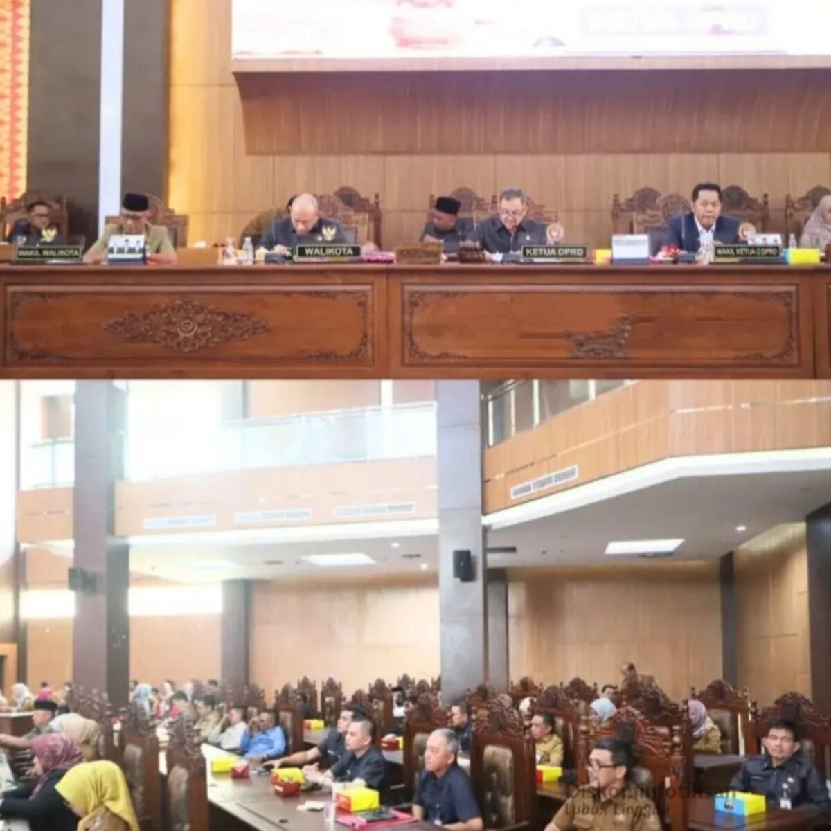 DPRD dan Wali Kota Lubuk Linggau Sepakati Raperda dalam Rapat Paripurna