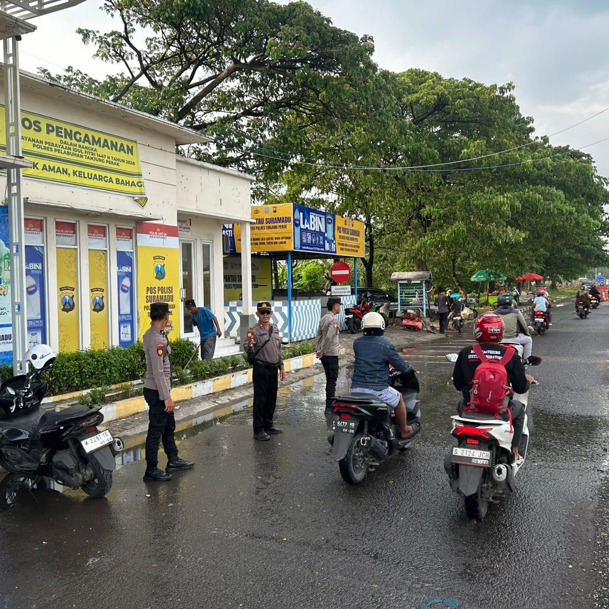 Polres Pelabuhan Tanjungperak Tekan Angka Kecelakaan Hingga 42,86 Persen Selama Mudik Lebaran 2026