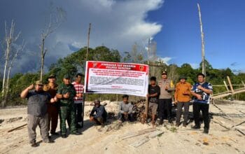 Tindak Lanjut Laporan Warga,Kapolsek Danau Sembuluh Bersama Muspika Turun Langsung Cek Peti.