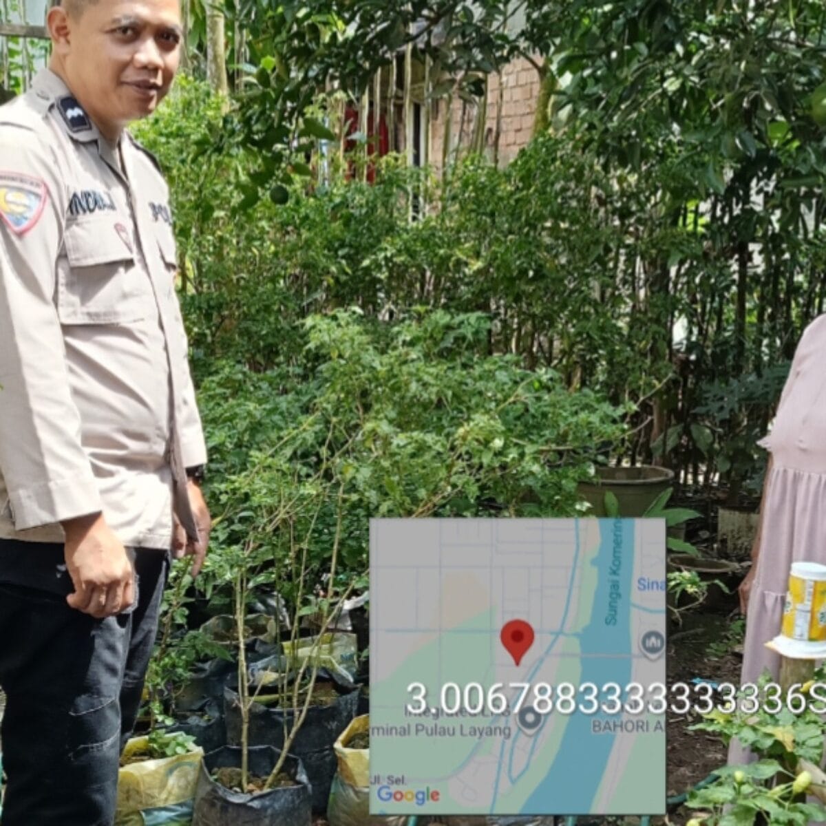 Bhabinkamtibmas Polsek Banyuasin I Gerakkan Masyarakat Desa Perajin Dukung Program Swasembada Pangan Nasional