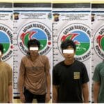 Polres Seruyan Amankan Empat Terduga Peredaran Sabu di Batu Ampar dan Hanau Dengan Total BB 66,6 Gram.