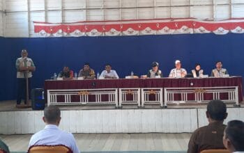 Polsek Seruyan Hulu Hadiri Sosialisasi Budidaya Nilam di Desa Tumbang Manjul,Target 30 Ha Siap Bangun Pabrik.