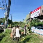 Kegiatan Foto : Pol-PP Kecamatan Cigombong Pasang Spanduk Larangan Narkoba dan Miras di Titik Strategis