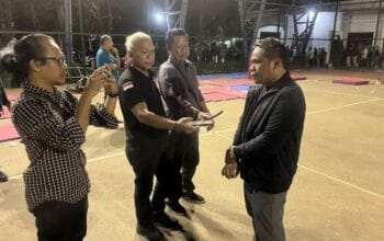 Pemda Desak PT STP Percepat Kepastian HGU, Ketua l DPRD Seruyan Harsandi Konsolidasi di Gor Tenis Seruyan.
