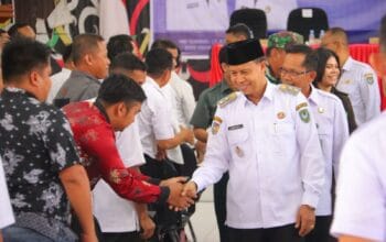 Hadiri Kegiatan Pelatihan Paralegal Posbankum Desa,Wakil Bupati Seruyan Sampaikan Pahaman Dasar Hak dan Kewajiban Hukum Terhadap Masyarakat.