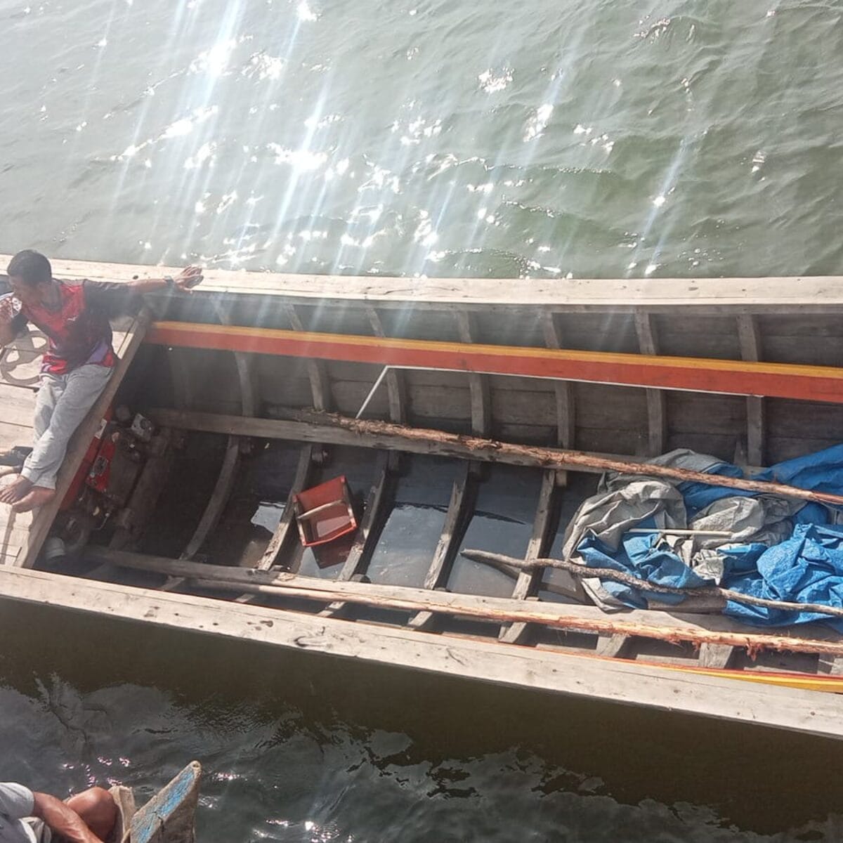 Polairud Polres Banyuasin Berhasil Menemukan Jasad Nelayan Yang Hilang di Laut