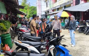 Jamin Keamanan Akhir Pekan,Regu IV Siaga On Caal Polres Seruyan Sisir Objek Vital dan Pusat Keramaian.