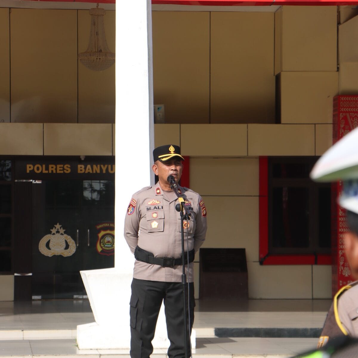 Apel Pagi Personel Polres Banyuasin, Wakapolres Tekankan Kesiapan Tugas Hingga Persiapan Idul Adha