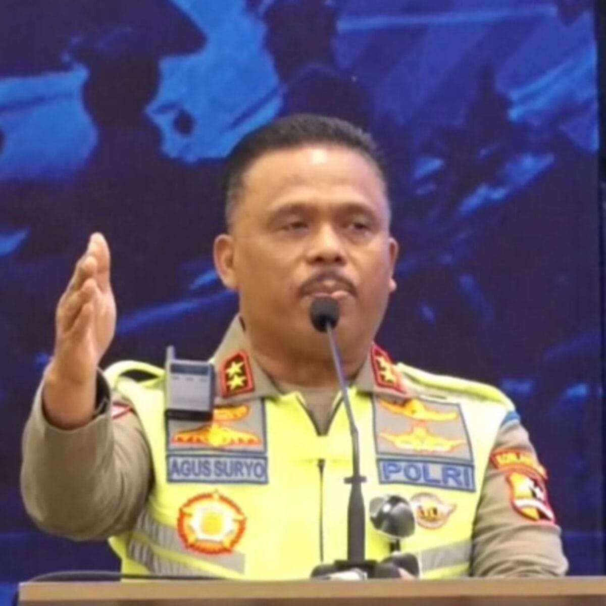 Gemilang di gerbang sumatera:kakorlantas Polri apresiasi Polda Lampung, 2026 arus mudik lancar