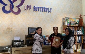 KERJASAMA  PGRI MURUNG RAYA  DAN LPP BUTTERFLY