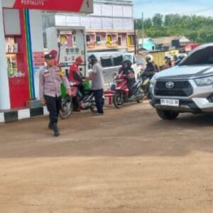 POLSEK BETUNG GELAR PATROLI PRESISI CIPTA KONDISI, AMANKAN WILKUM DARI ANCAMAN 3C