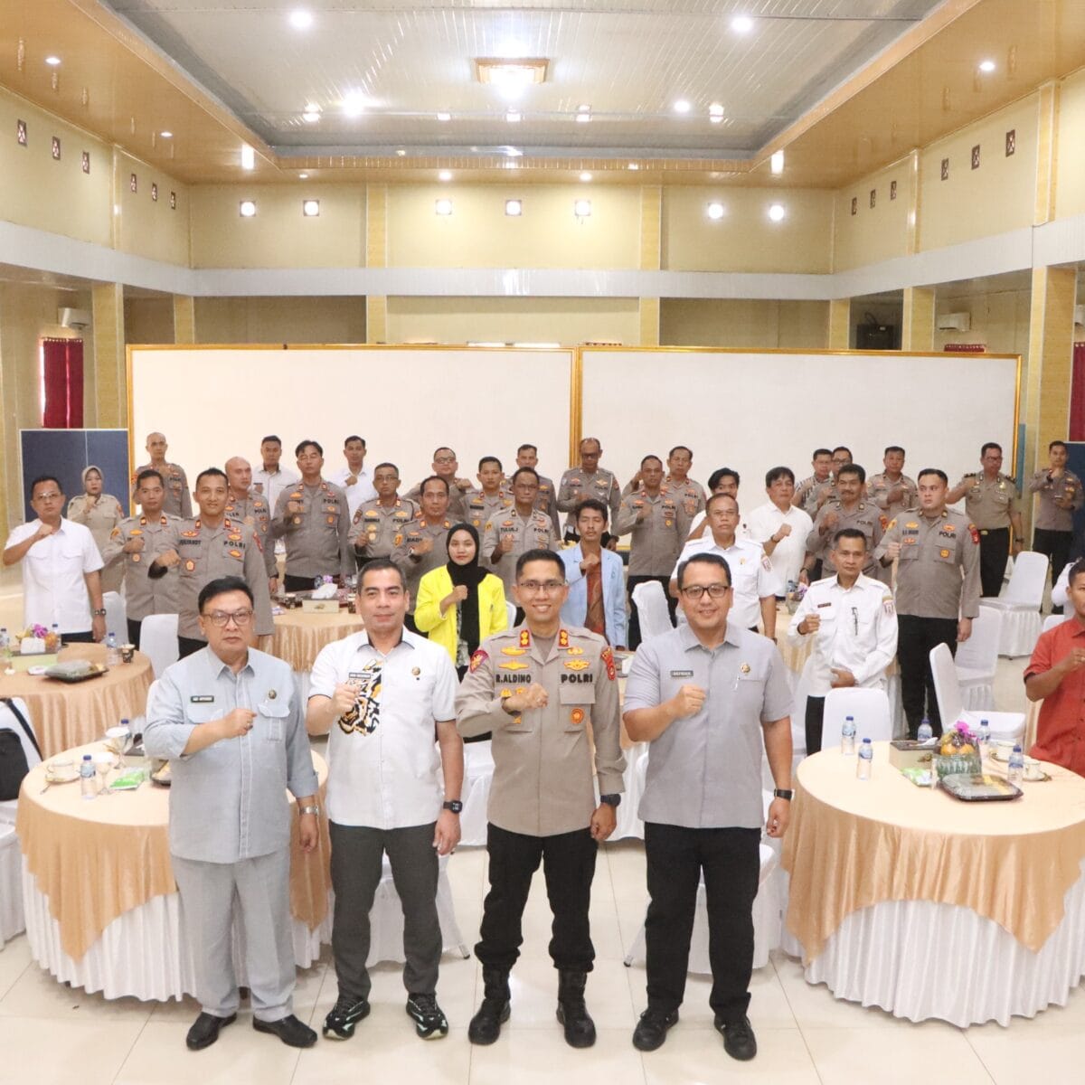 Polres Banyuasin Gelar FGD Transformasi Kepemimpinan Polri di Era Digital, Sespim Lemdiklat RI Jadi Narasumber