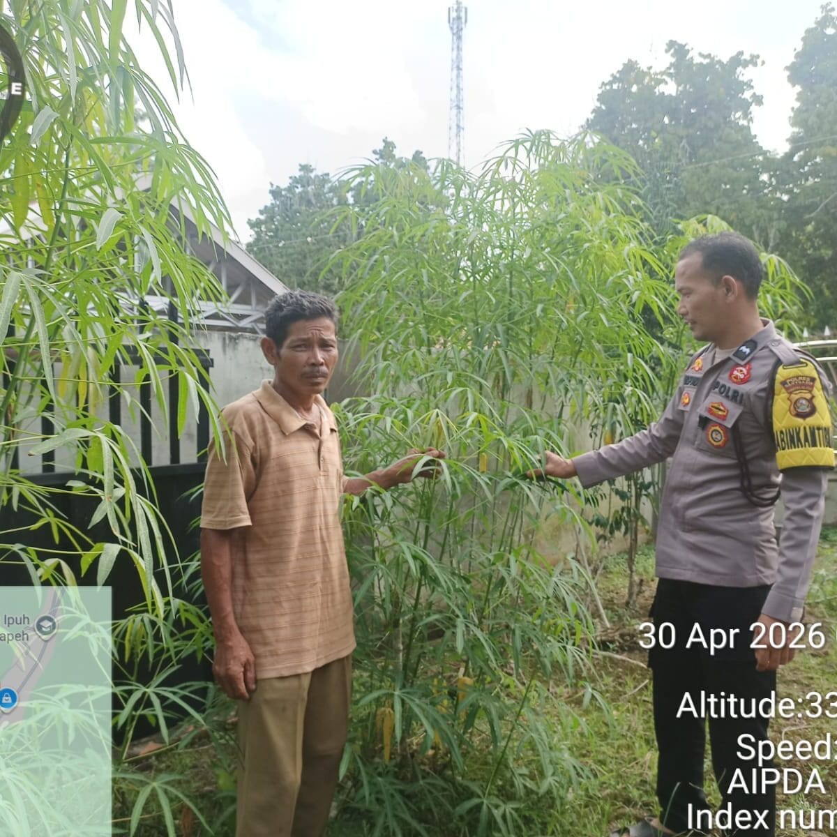 Bhabinkamtibmas Polsek Betung Gerakkan Masyarakat Desa Talang Ipuh Dukung Program Swasembada Pangan