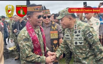 Pangdam XXII/Tambun Bungai Sambut Menhan dan Satgas PKH, Perkuat Sinergi Penertiban Kawasan Hutan di Kalteng