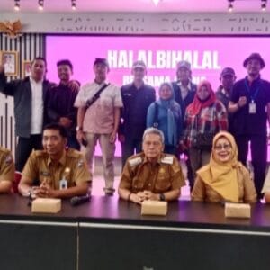 Kegiatan Foto : Kecamatan Bogor Timur Menggelar Kegiatan Halal Bihalal Kerjasama Diskominfo Kota Bogor Bersinergi Dengan Awak Media