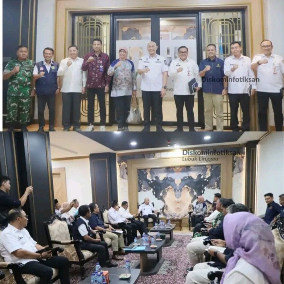 Wali Kota Lubuk Linggau Terima Kunjungan Staf Khusus Kementerian Koperasi RI