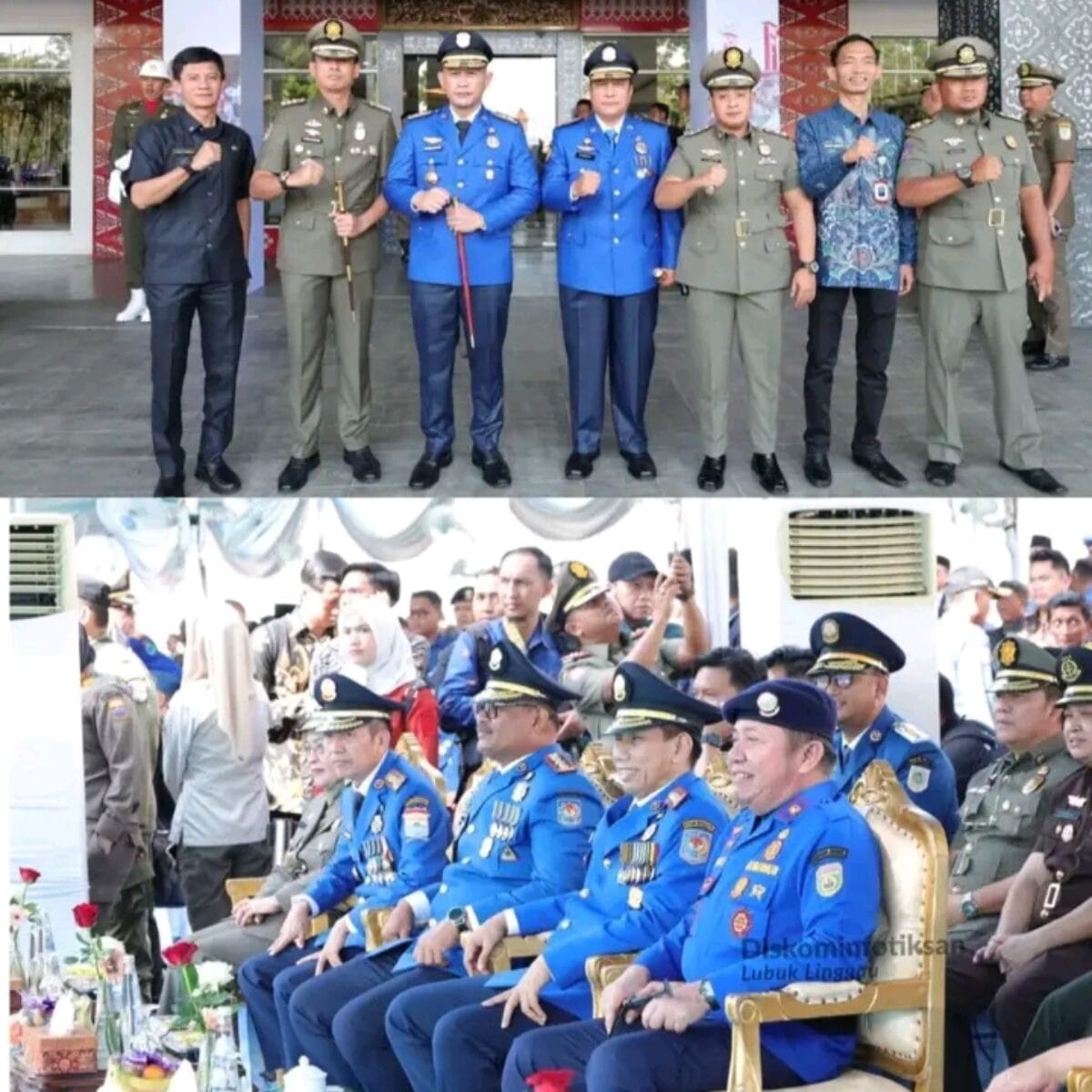 Wako Hadiri Puncak Peringatan HUT Damkar, HUT Pol PP dan HUT Linmas