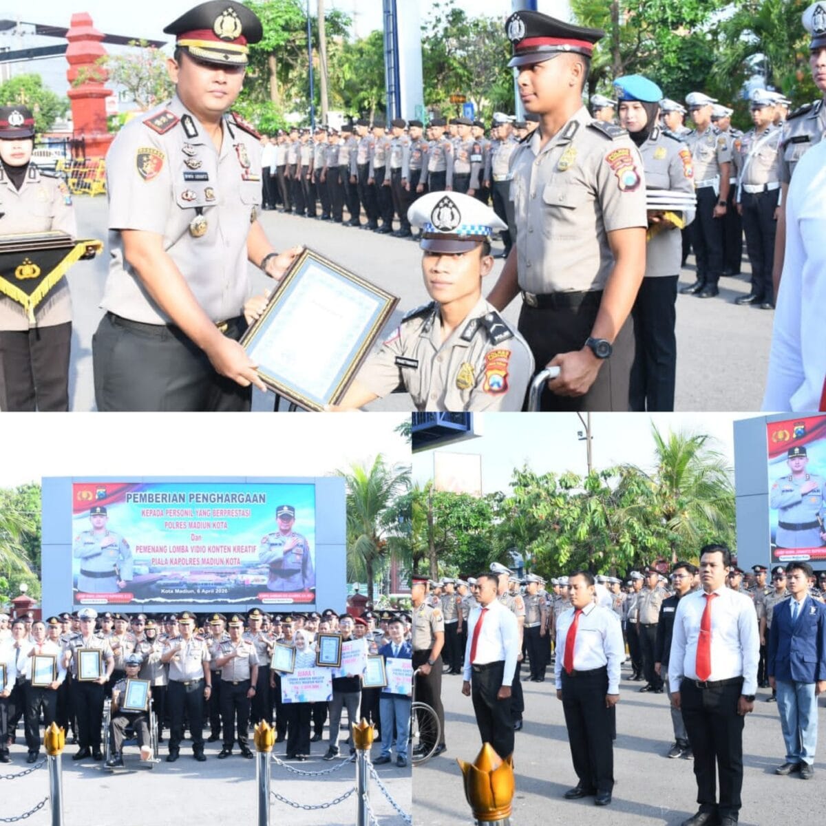 Bripda Sakti Terima Penghargaan Usai Insiden Viral Hentikan Bus Langgar Jalur