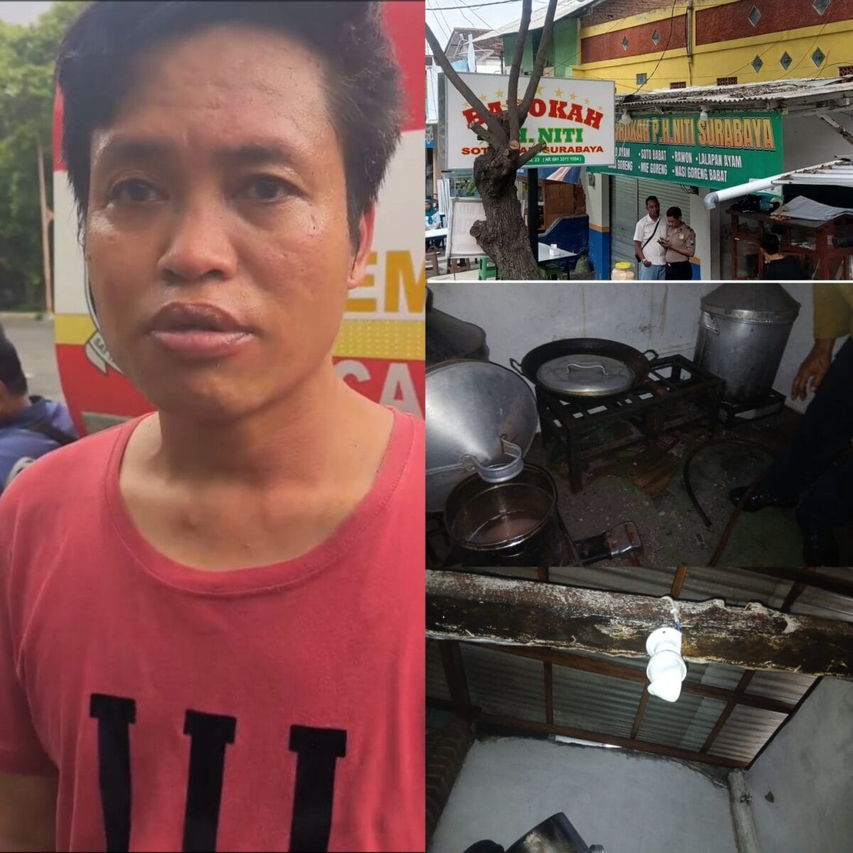 Dapur Barokah Banyuwangi Dilalap Api, Dua Karyawan Terluka Akibat Sambaran LPG Bocor