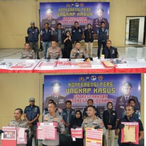 Polresta Sidoarjo Ungkap 19 Kasus Narkoba Selamatkan 4000 Jiwa dari Bahaya Narkotika