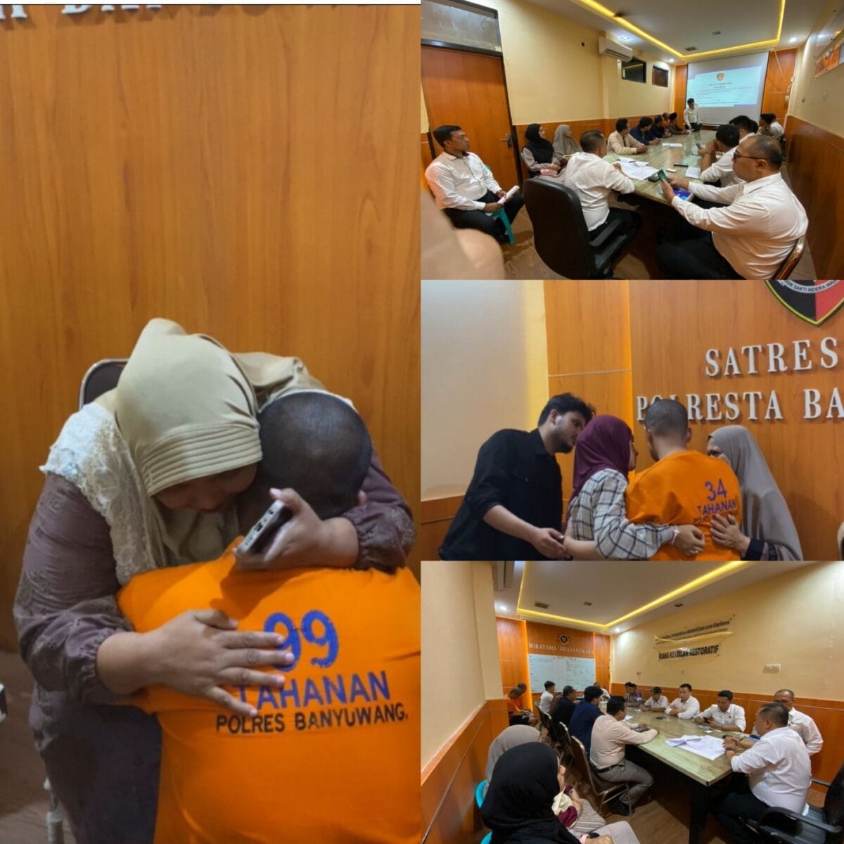 Polresta Banyuwangi Prioritaskan Keadilan Humanis, Kasus Penganiayaan Berakhir Damai