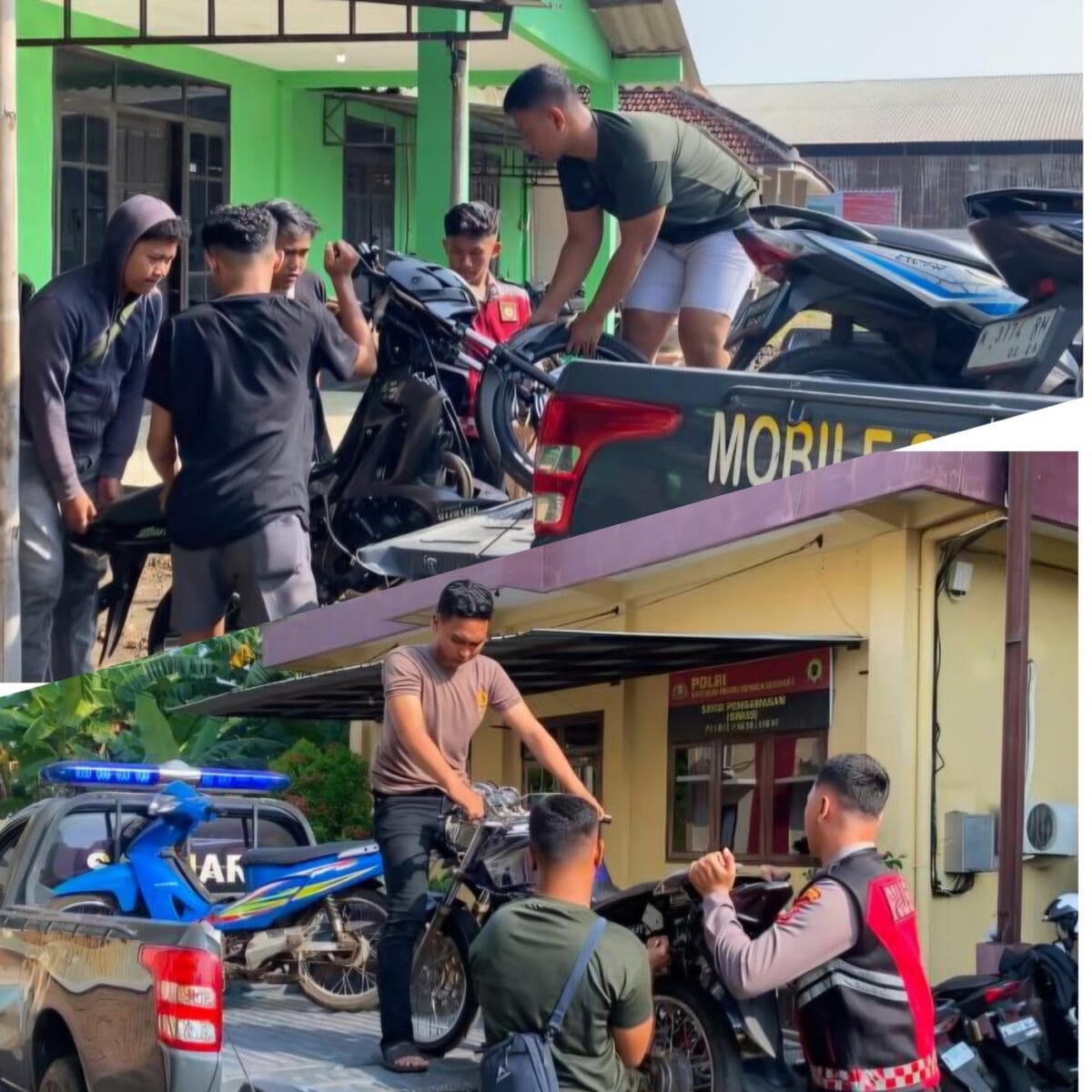 Polres Probolinggo Bubarkan Balap Liar di Dringu, Puluhan Motor Diamankan