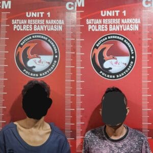 Operasi Undercover Buy Dipimpin Unit Satu Ipda Rio, Polres Banyuasin Jaring Dua Bersaudara Pengedar Ganja di Betung, 37,34 Gram Disita