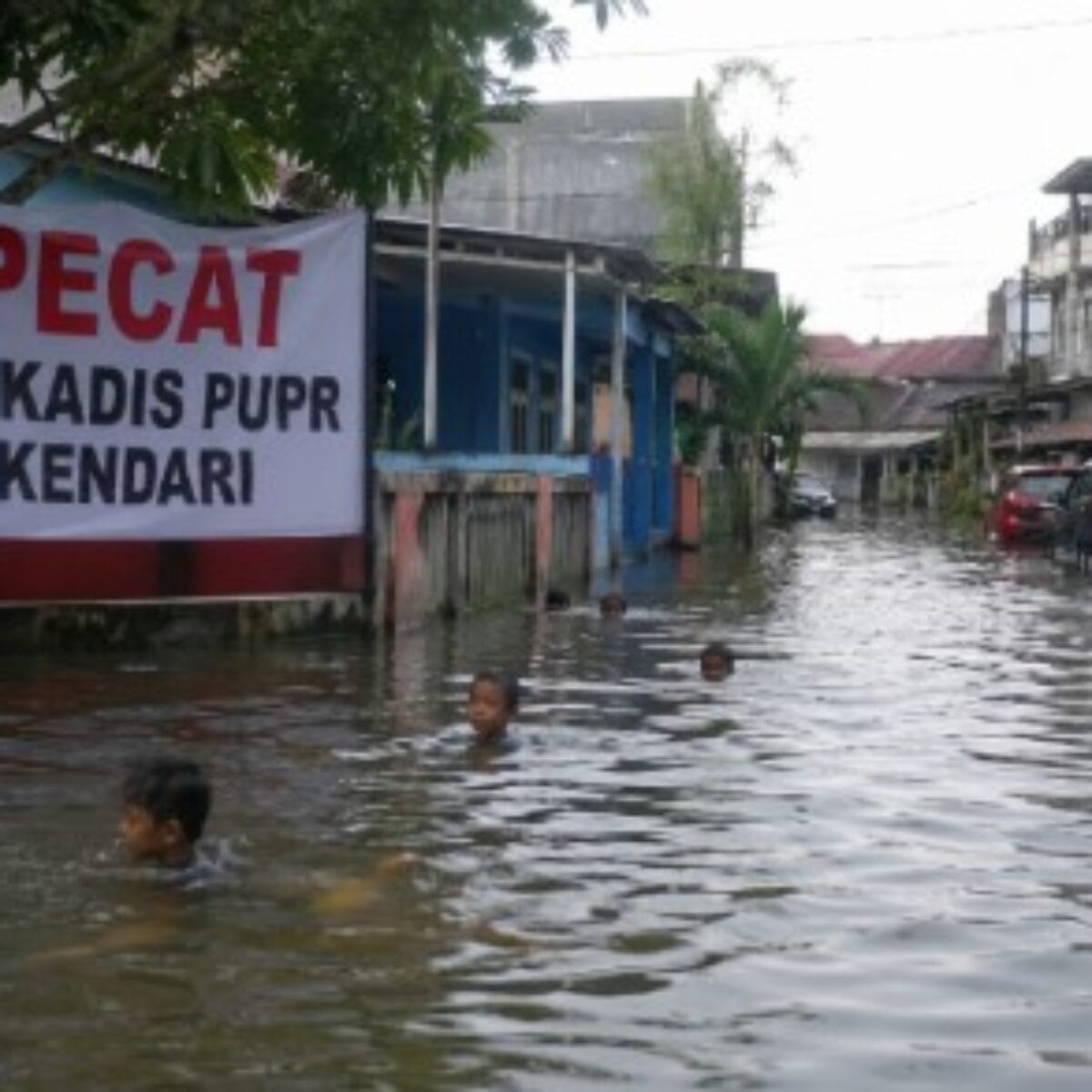 Banjir Tunggala Tak Kunjung Teratasi, Warga Desak Evaluasi Plt Kadis PUPR Kendari