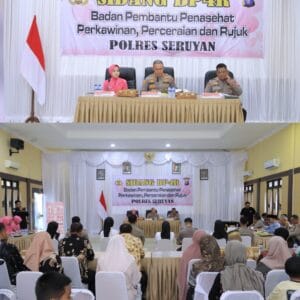 Kapolres Seruyan Pimpin Sidang BP4R,Berikan Nasihat Pernikahan Kepada Empat Calon Pasangan.