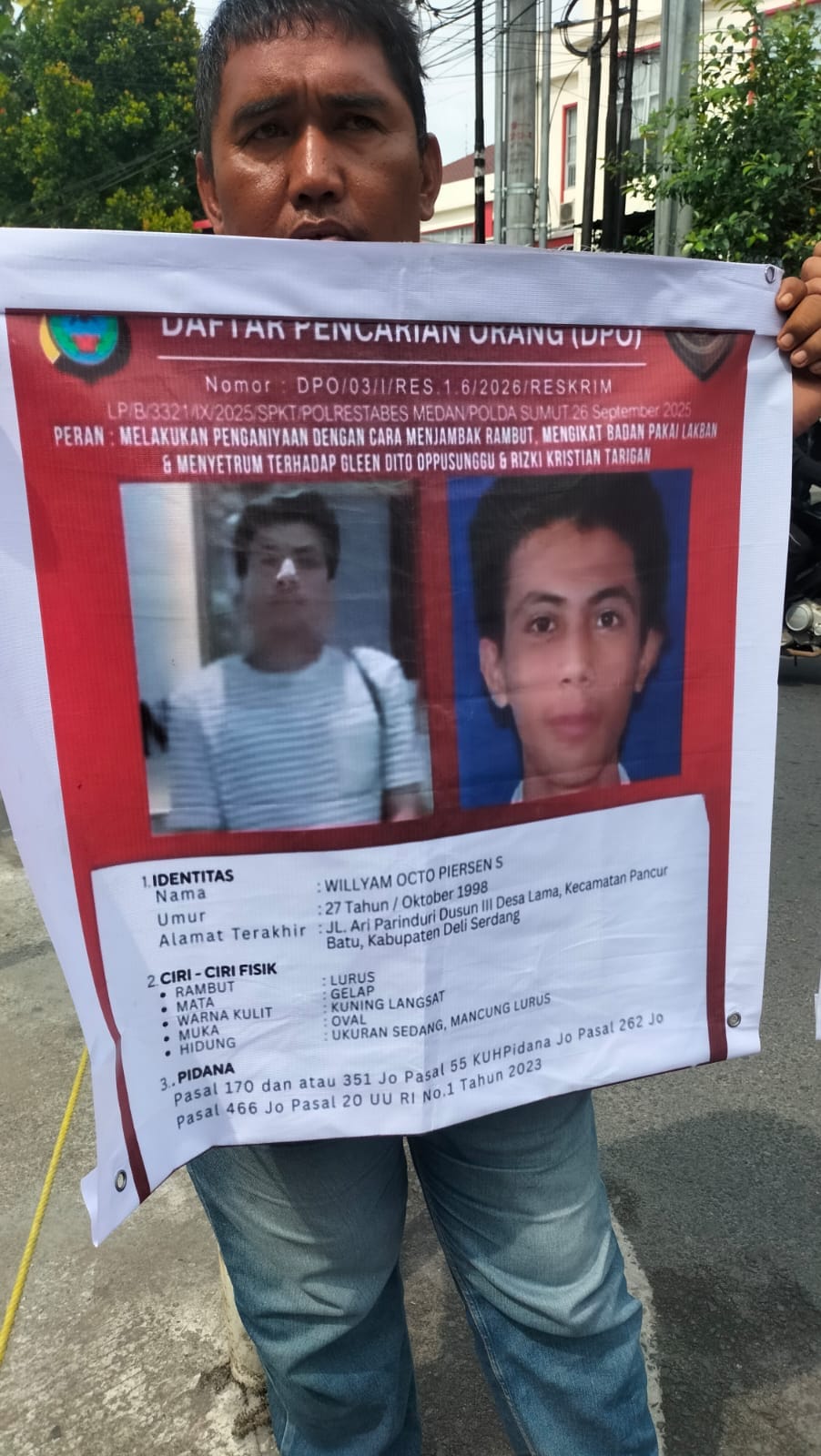 ibu korban penganiayaan