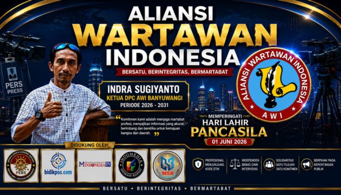 Peringati Hari Lahir Pancasila, AWI Dpc Banyuwangi