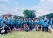 Kegiatan Foto : Laga Tarkam Berlangsung Sengit, Dua Klub Saling Serang Hujan Gol Hingga Menit Akhir