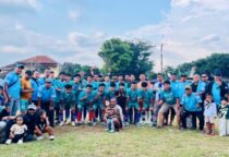 Kegiatan Foto : Laga Tarkam Berlangsung Sengit, Dua Klub Saling Serang Hujan Gol Hingga Menit Akhir