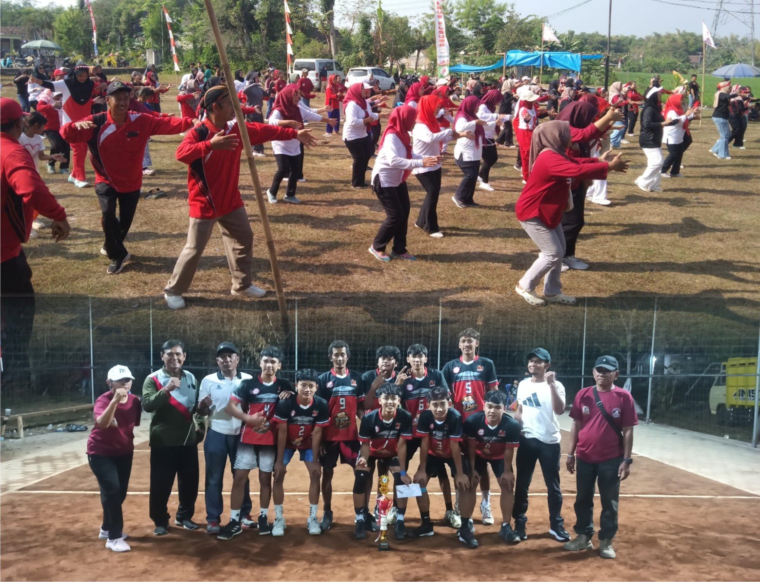 Kegiatan lomba peringatan HUT-RI Ke 81 Desa Sembung, Ngawi