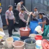 sumber air mengering